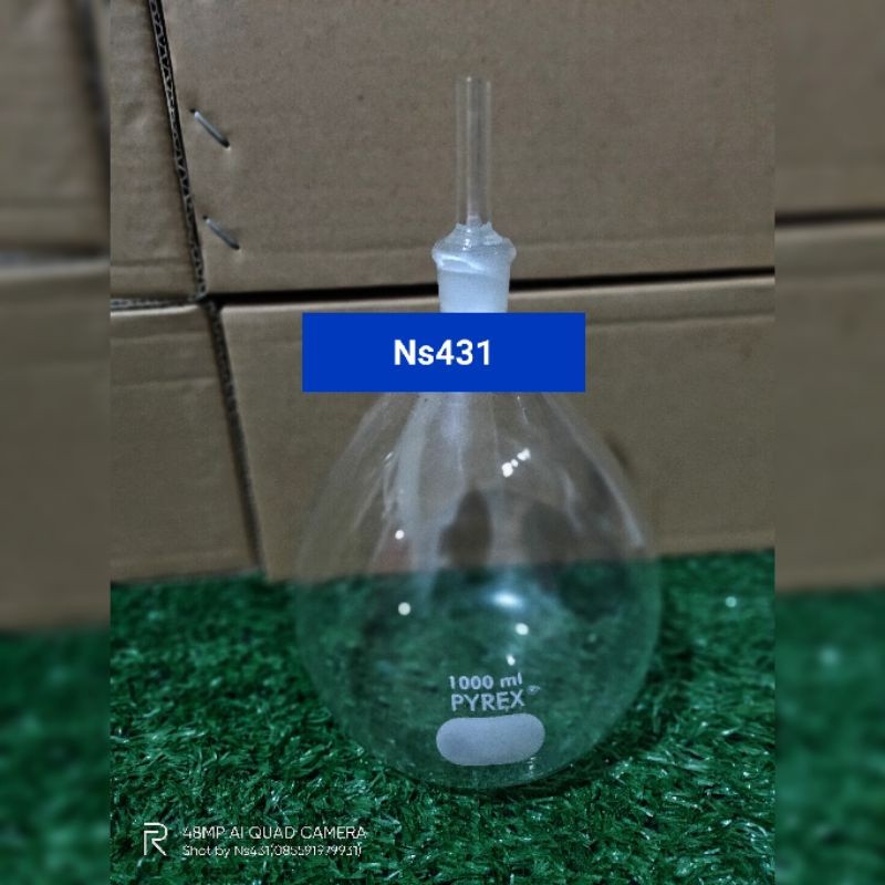 piknometer / picnometer 1000ml,picnometer 500ml,100ml pyrex 100 ml, 500 ml 1000 ml     Berkualitas