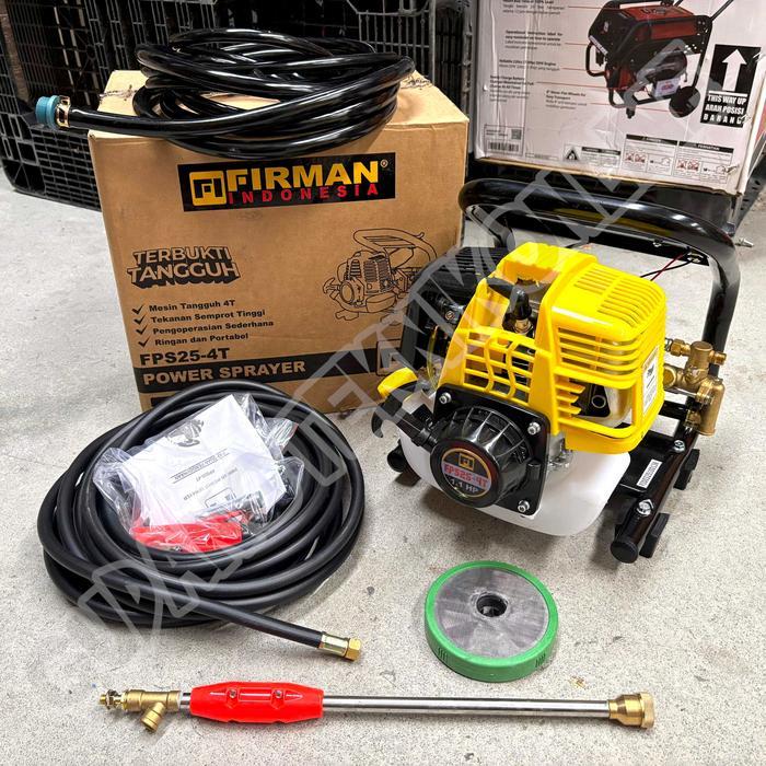 Power Sprayer Portable FIRMAN FPS25-2T FPS25-4T  2Tak 4Tak / Mesin Pompa Steam Motor Mobil Spray Sep