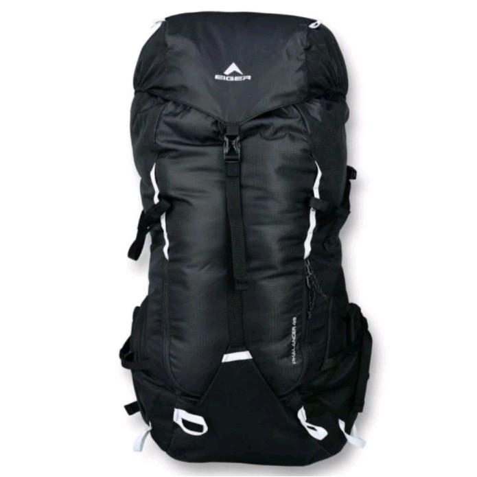 Tas Keril Eiger Phalanger 45L Carrier Tas Gunung Original - Hitam