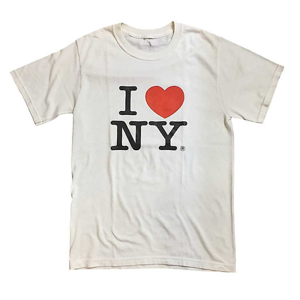 Vintage I Love NY White Tees