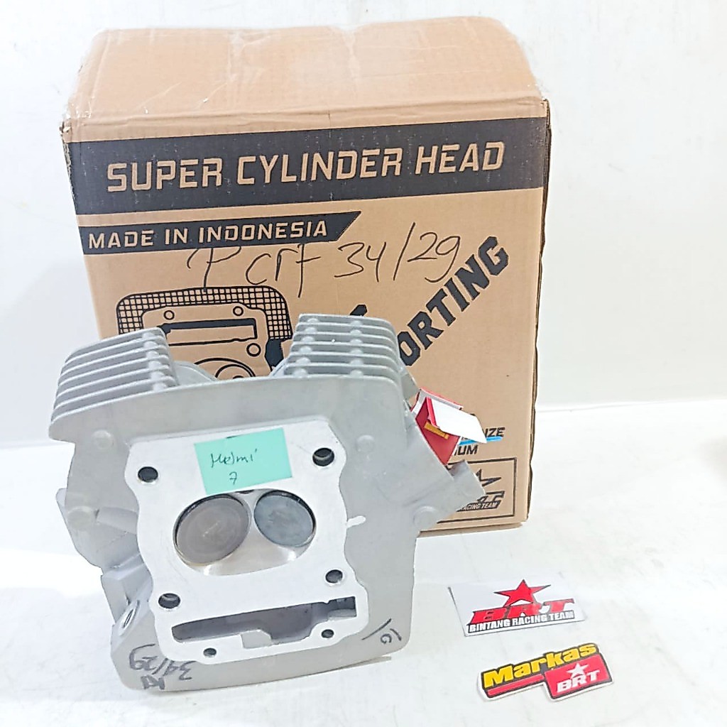 SUPER HEAD BRT ALBRONZE CYLINDER KOP CRF VERZA MEGAPRO NEW CNC PORTING 34 29 36 31
