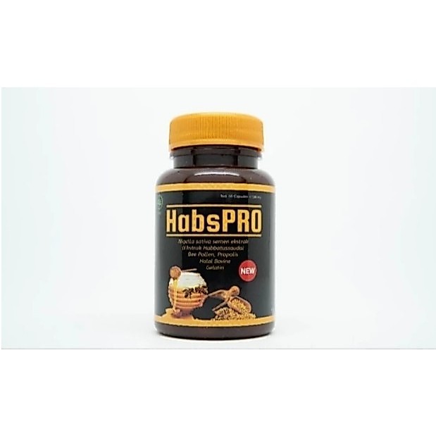 HABSPRO Habbatussauda Kapsul Herbal Alami