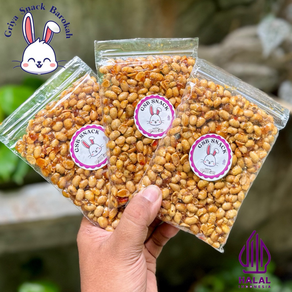 

Kedelai goreng pedas manis 3pc (300 gram) BEST SELLER