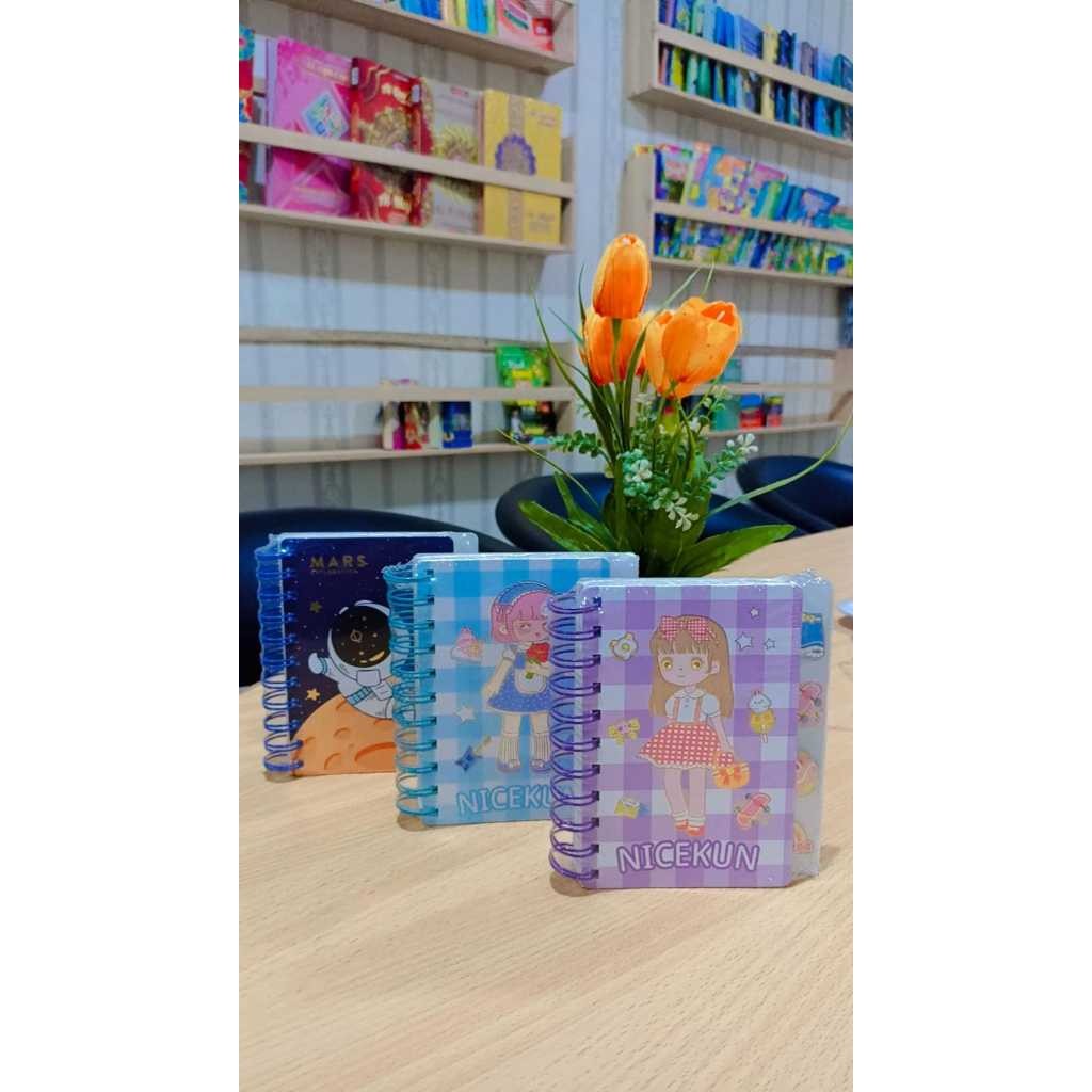 

Memo/Notebook Buku Mini Ukuran A6 Desain Lucu dan Menarik SBY GROUP