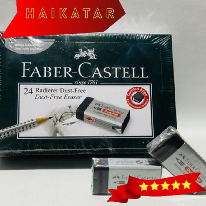 

Penghapus faber hitam kecil