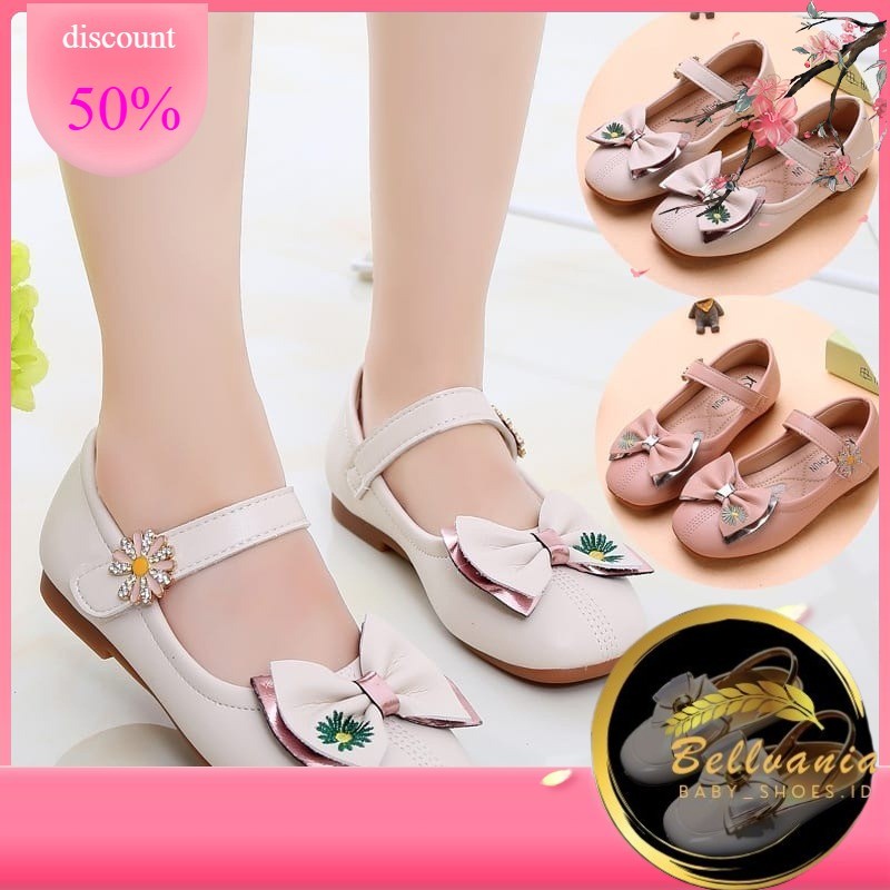 BELLVANIA SEPATU BALET PITA BORDIR SEPATU BALET ANAK SEPATU BALET ANAK PEREMPUAN SEPATU BALET ANAK U