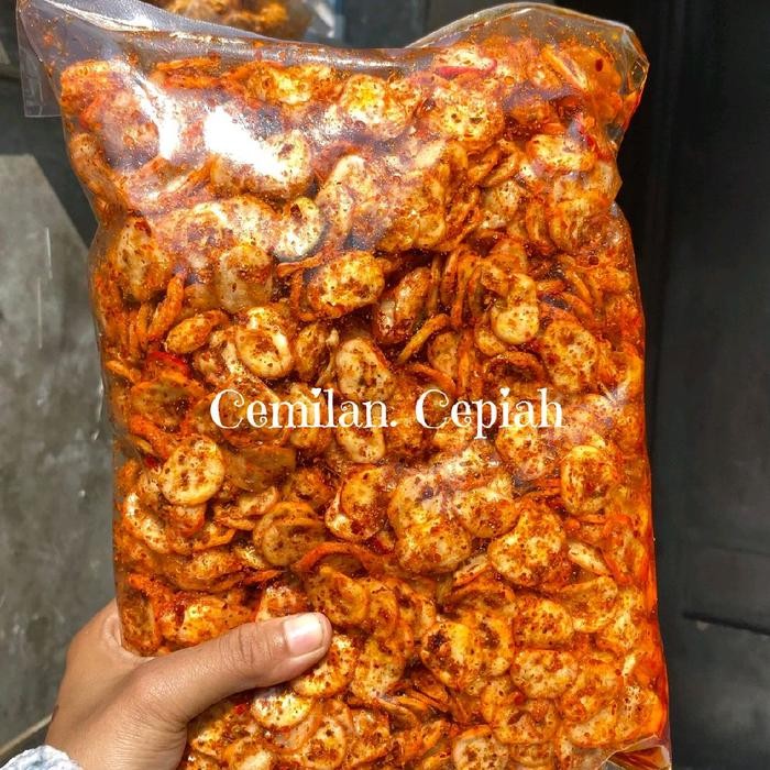 

SALE Seblak Kerupuk bawang bantet pedas daun jeruk 1 kg - -TERLARIS