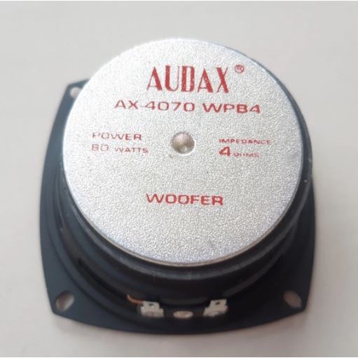 TERMURAH  SPEAKER AUDAX AX 4070 WOOFER 4 INCH WUFER AUDAX 80 WATT ORIGINAL ASLI 4 IN AUDAX
