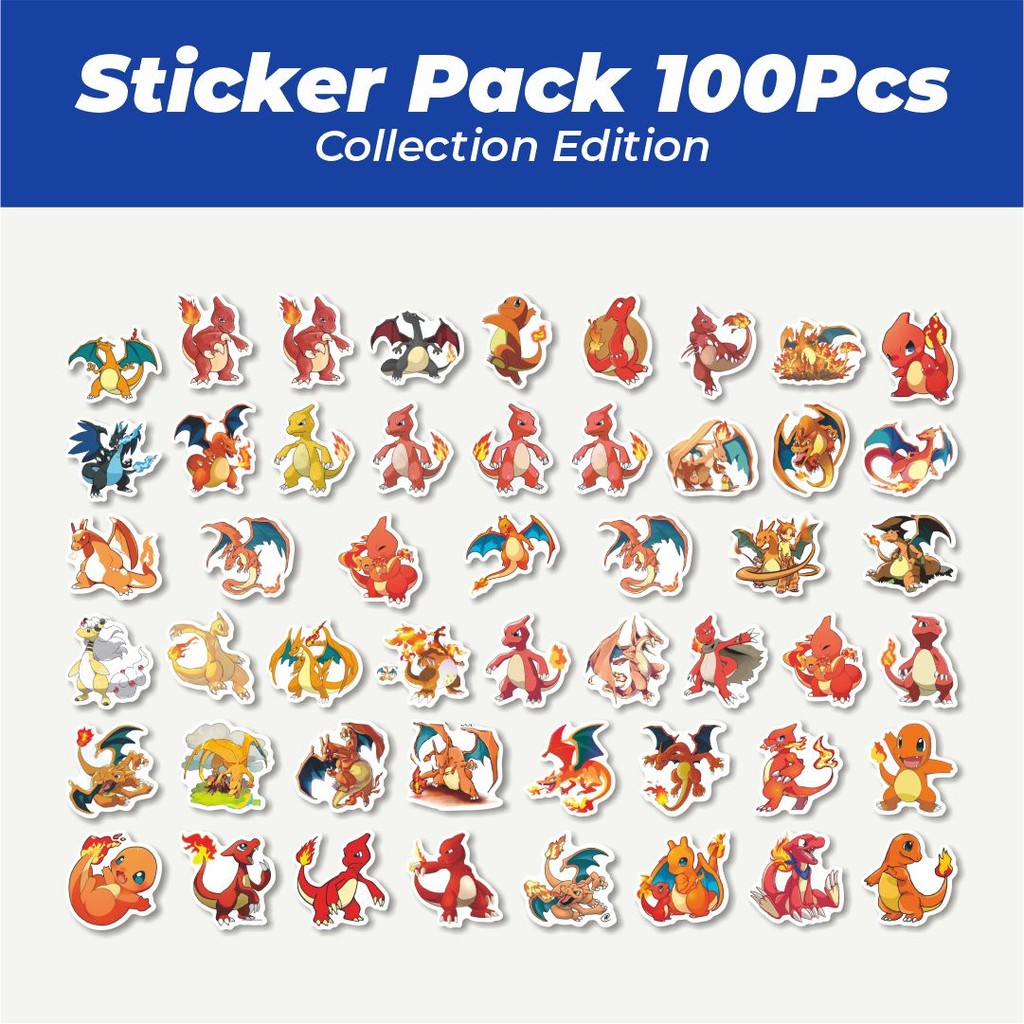 

Hot Stiker Pokemon Charmeleon V1 Lucu Anti Air Stikers Berperekat Waterproof Sticker Decal Buat Motor Helm Buku Journal Koper Casing HP Laptop Botol Minum