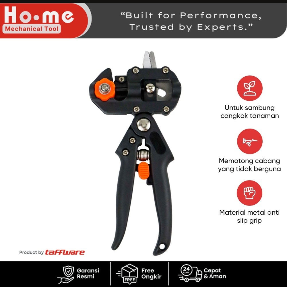 

Taffware Gunting Okulasi Sambung Batang Tanaman - 210