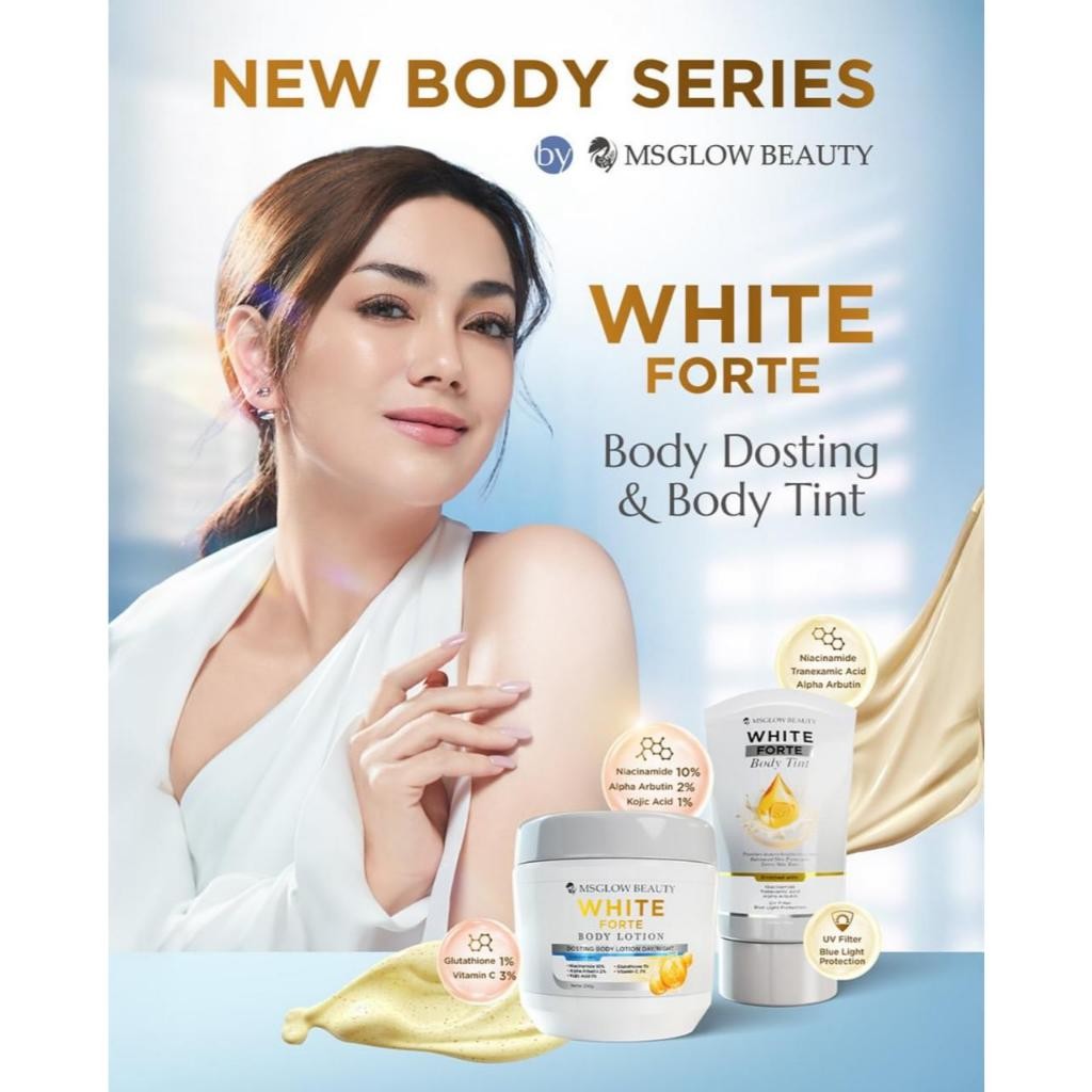 MS Glow White Forte Series Lotion (White Forte Body Lotion / White Forte Body Tint)