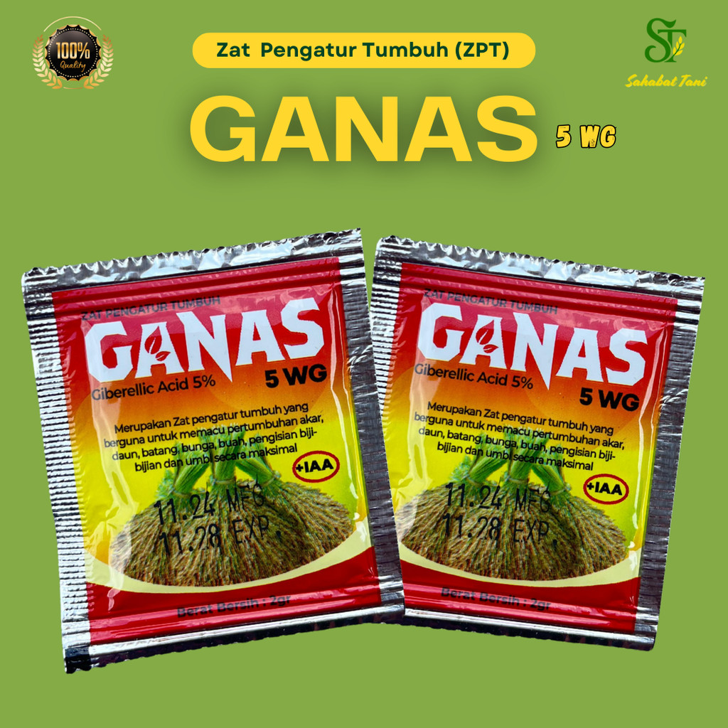 ZPT GANAS 5 WG 2gram - Giberellic Acid