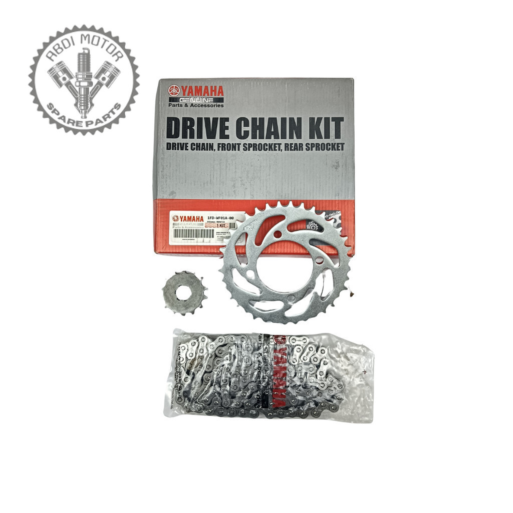 Rantai Gearset Yamaha Force FI Injeksi - Ger Gir Set Rantai Vega ZR & Jupiter ZR 1FD-WF01A-00 MOTOR