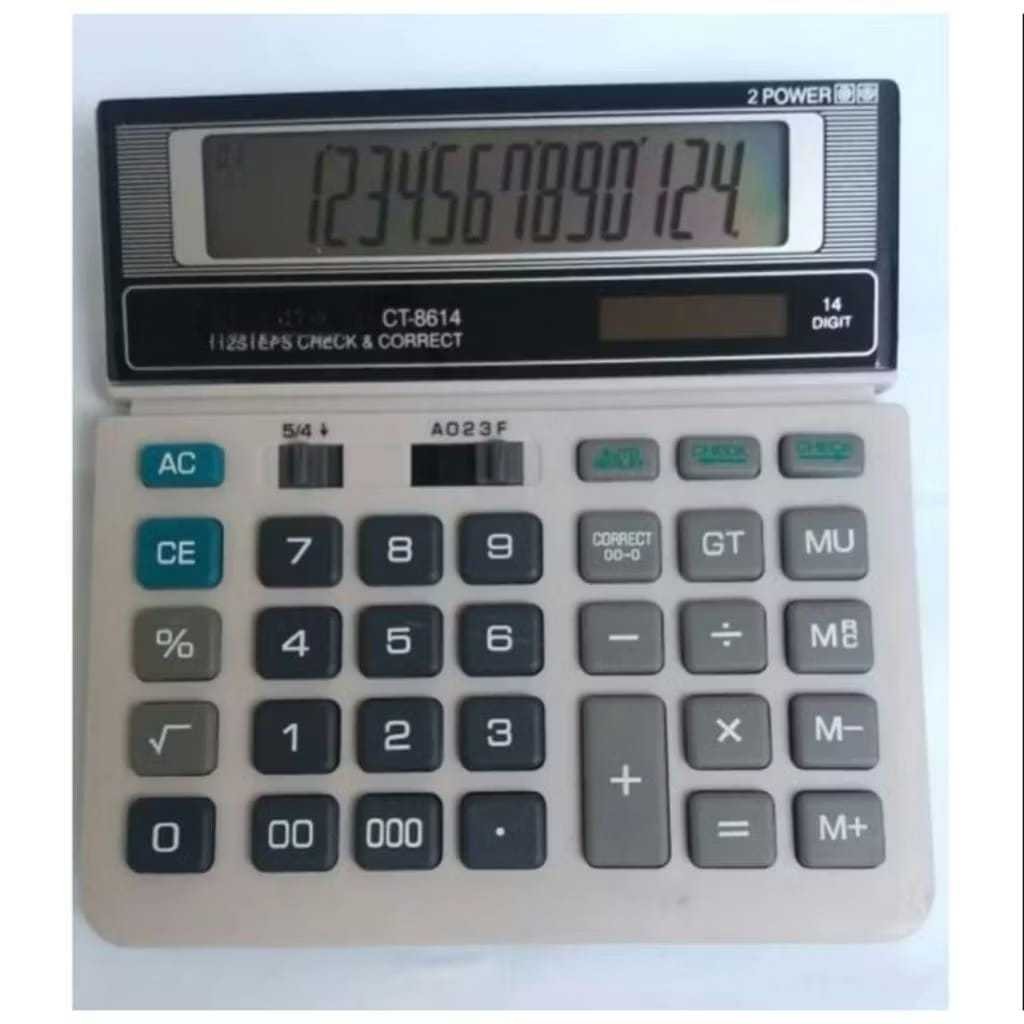 

Kalkulator SDC 8614 . Kalkulator SDC 14 Digit Calculator 8614 CT