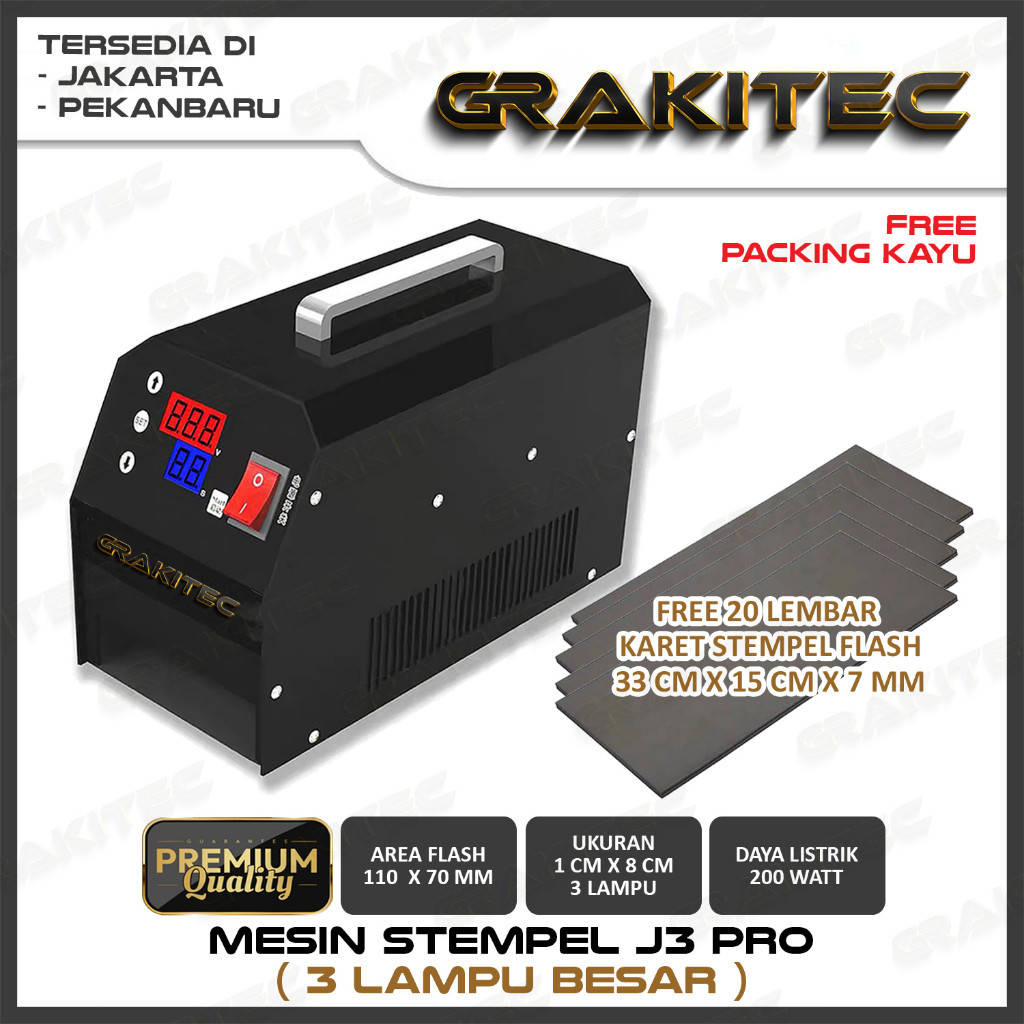 

Mesin Stempel Flash GKJ3PRO 3 Lampu KUALITAS IMPORT