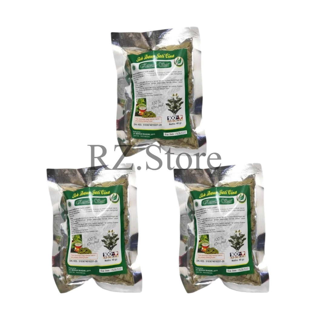 

3 PCS Teh daun Jati Cina Kencono Sari – Minuman herbal pelangsing alami