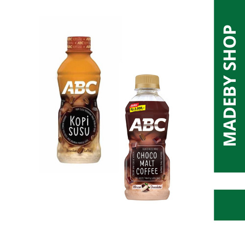 

KOPI ABC BOTOL COFFEE 200ML CAIR READY TO DRINK RTD SUSU CHOCO MALT 200 ML
