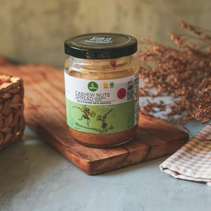 

PROMO! Cashew Nuts Spread Glass Jar 200g