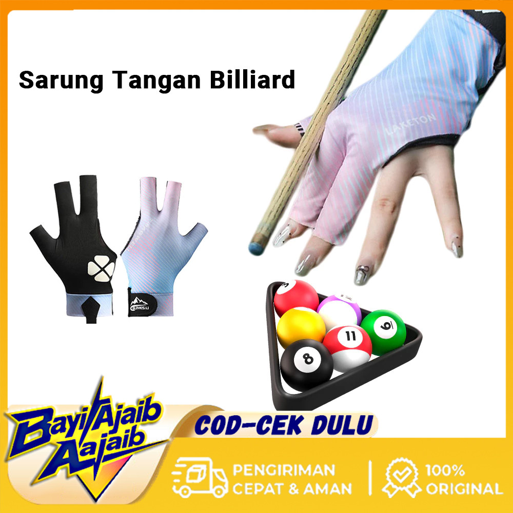 Sarung Tangan Billiard Premium Sarung Tangan Billyard Sarung Tangan Billiard Glove Billyard Sarung T