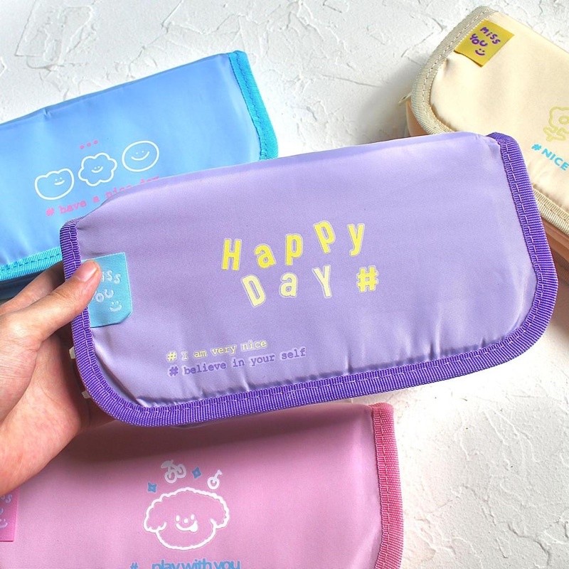 

Tempat Pensil Pastel - Pencil Case Parasut (pcs)