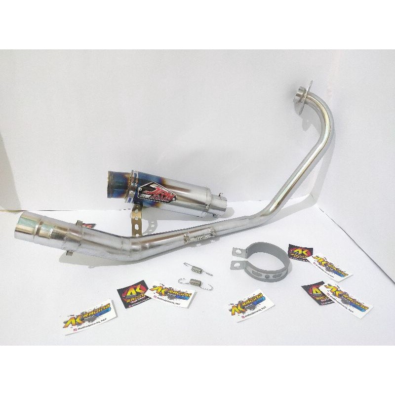 KNALPOT JRM KNALPOT RACING VIXION MEGAPRO TIGER BYSON CBR150 VERZA GL CB150 R OLD/NEW R15