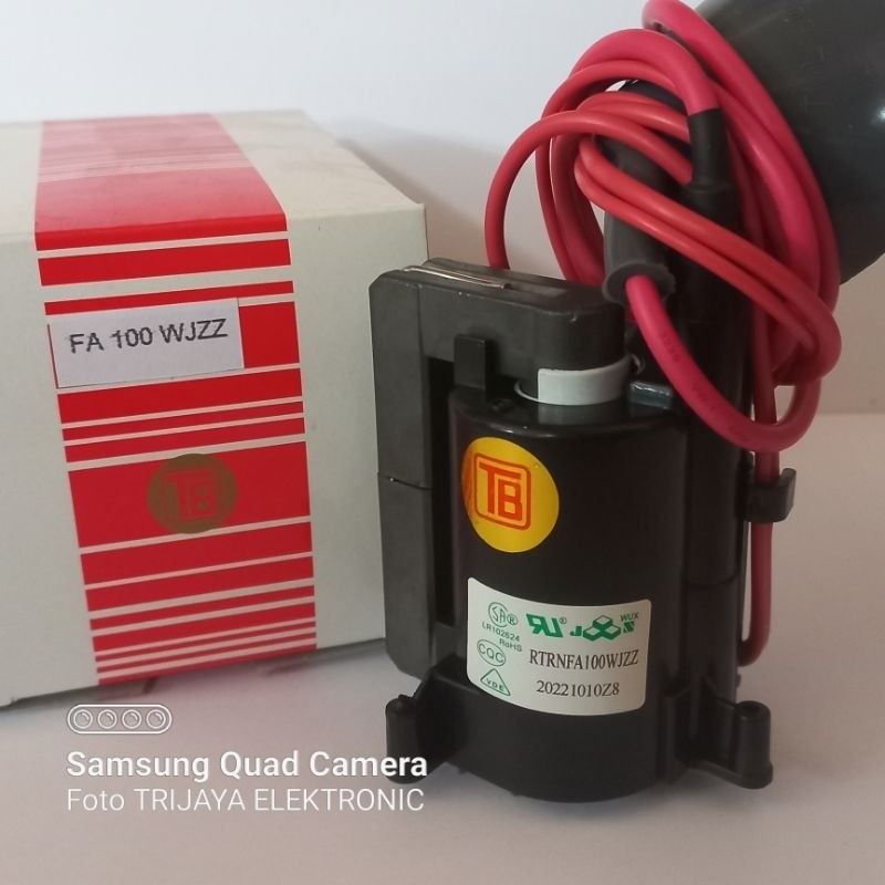 FLYBACK - FBT TV SHARP RTRNFA100WJZZ FA 100WJ FA100WJ JF0501-38501 29 InchMurah