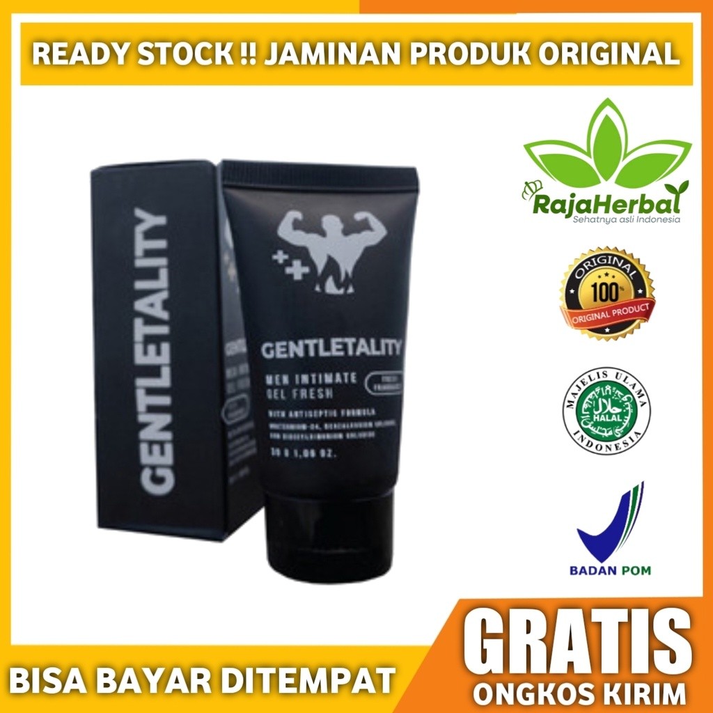 100% ASLI GENTLETALITY GEL - Gel Khusus Pria Terbaik - OBAT OLES CREAM PEMBESAR ALAT VITAL PRIA