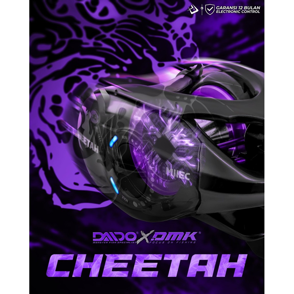 Daido - Reel Cheetah X Dmk Electronic Control - Reel Pancing