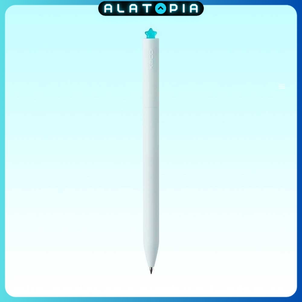 

Kaco Pena Pulpen Gel Dual Ballpoint Black Ink Star Deco 0.5mm 1 PCS - K1055
