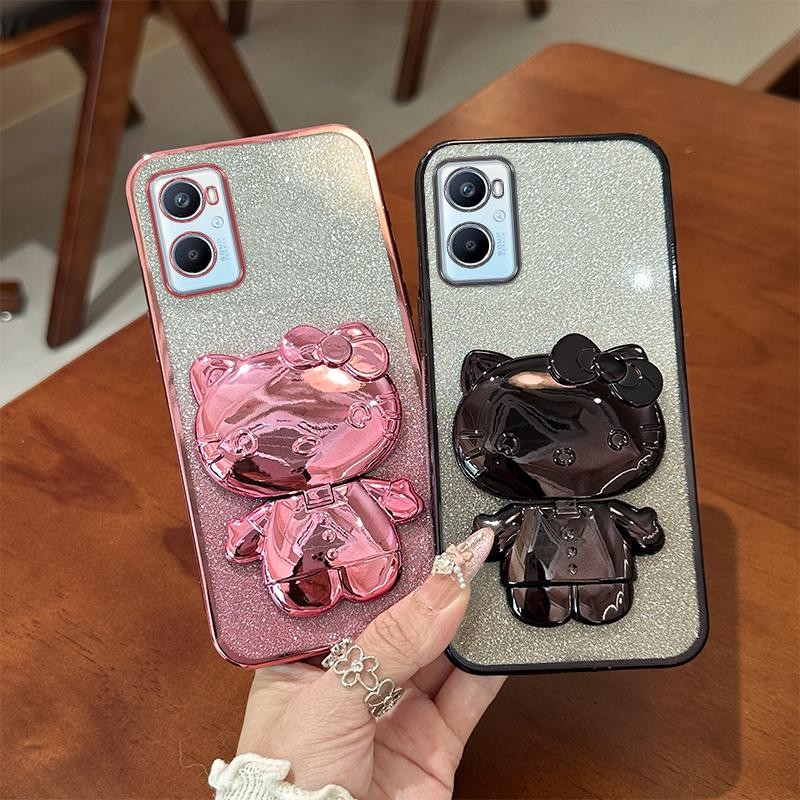 SoftCase HP Silikon Case Untuk OPPO A96 4G OPPOA96 CPH2333 Casing Berkilau Berlapis Handphone Phone 