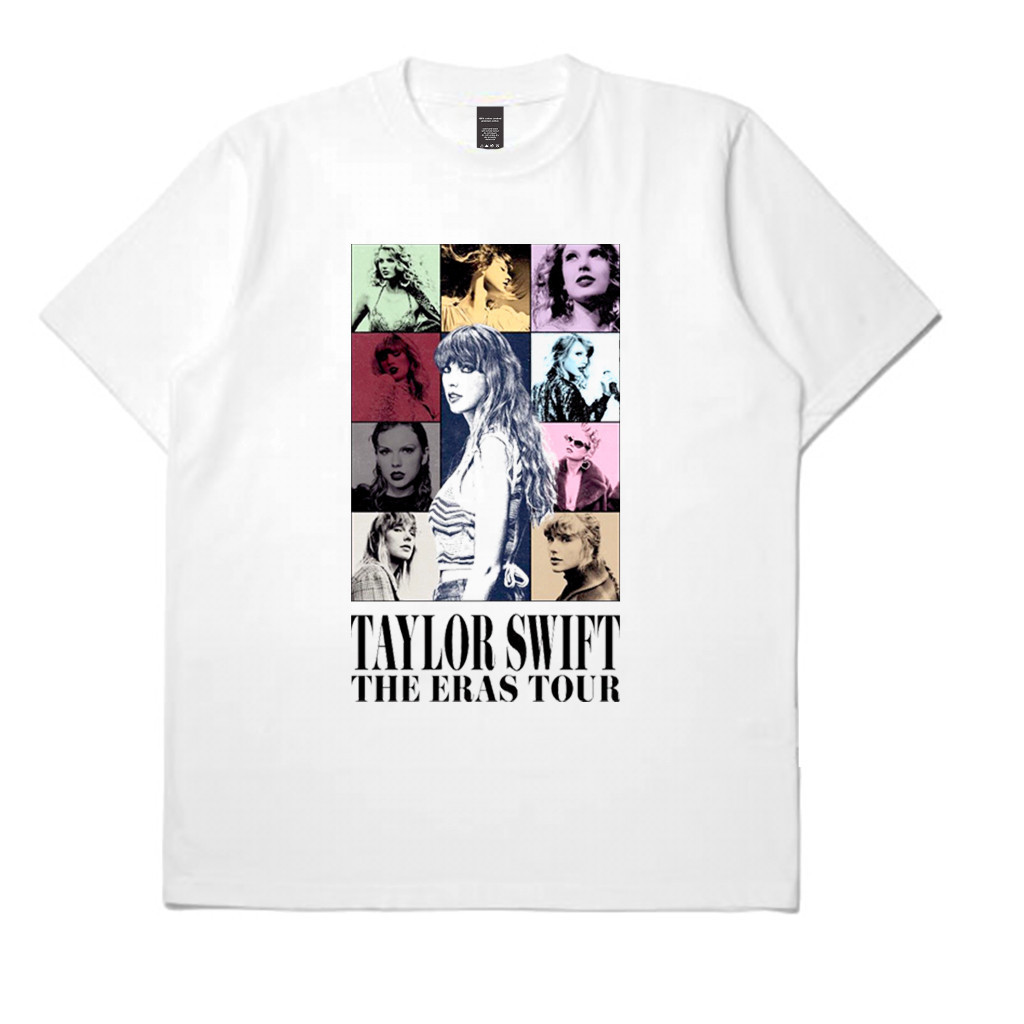 BAND - Taylor Swift The Eras Tour - T shirt Kaos - Cotton Combed 24s adem