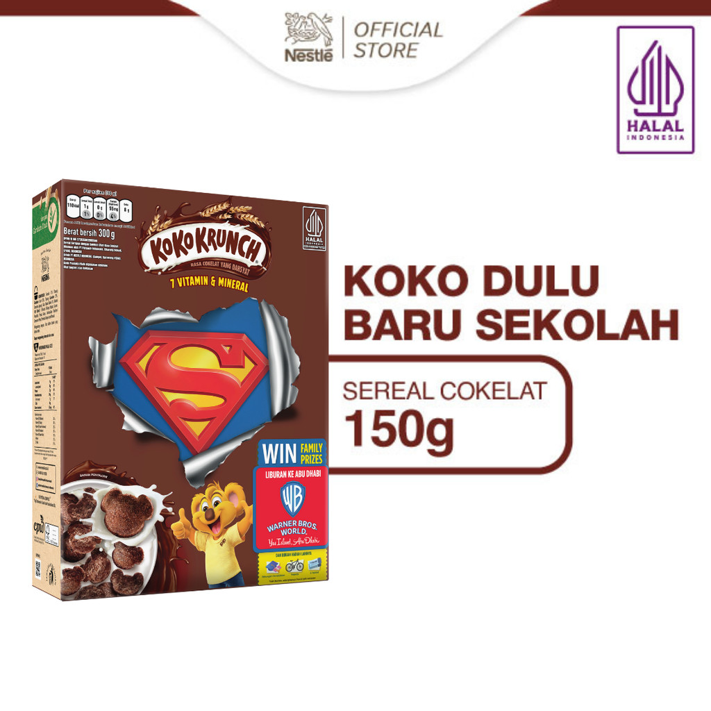 

Nestle KOKO KRUNCH Sarapan Sereal Coklat 150 gr