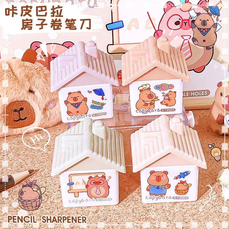 

{Capybara} Rautan Pensil Lucu Imut Menarik Bahan Premium Karakter Capybara No. K-19005 by Kakabicam