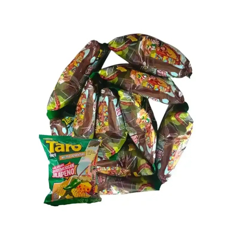 

[ecer 2500] taro snack cheesy jalapeno | renceng isi 10 bks