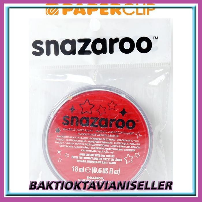 

FACE PAINTING SNAZAROO 18ML SPARKLE RED 1118550SN