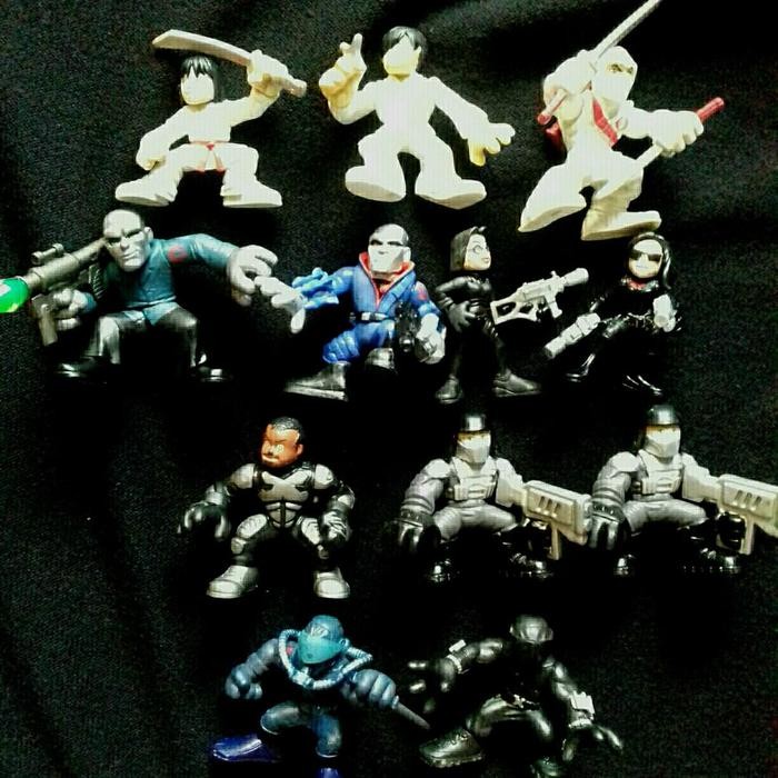 MAINAN... G.I Joe/gijoe Combat Heroes Series ver cartoon and movie by Hasbro