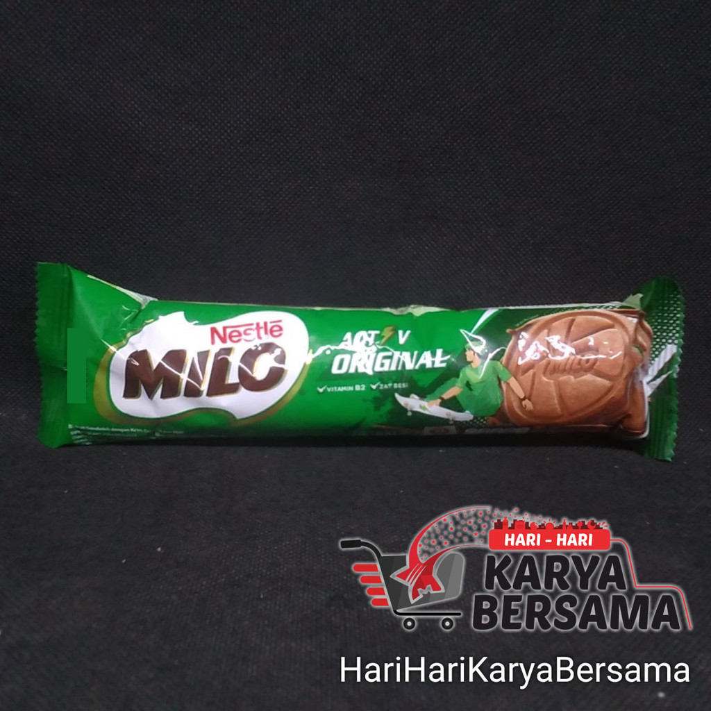 

MAKANAN RINGAN NESTLE BISKUIT MILO ACTIV ORIGINAL KRIM COKELAT DAN MALT 104GR