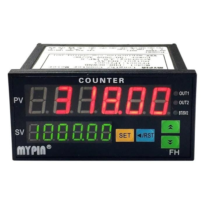 MYPIN FH8-6CRNB AC 220V Digital Counter Controller 6 digit Batch Control Batching Output Relay GRD99