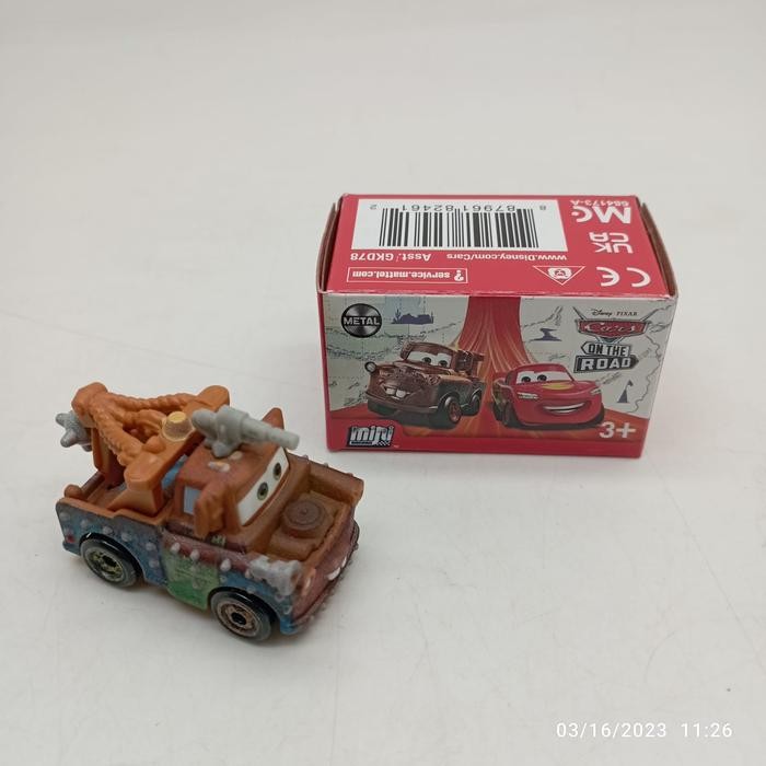 MAINAN... Cars Disney Mini Racers Road Warrior Mater #1 2023