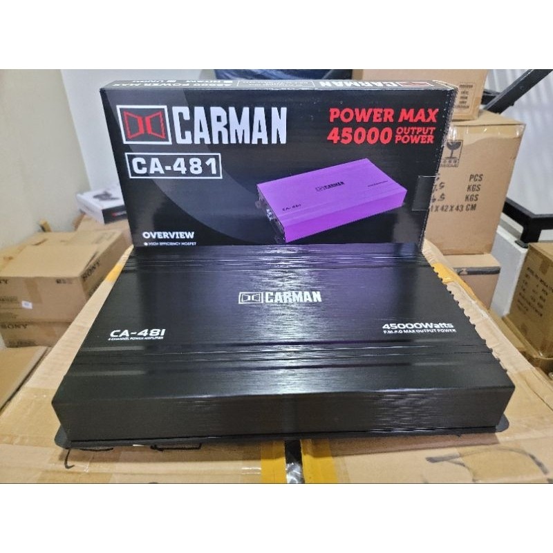Power Amplifier Carman CA-400 4 Channel 45.000W