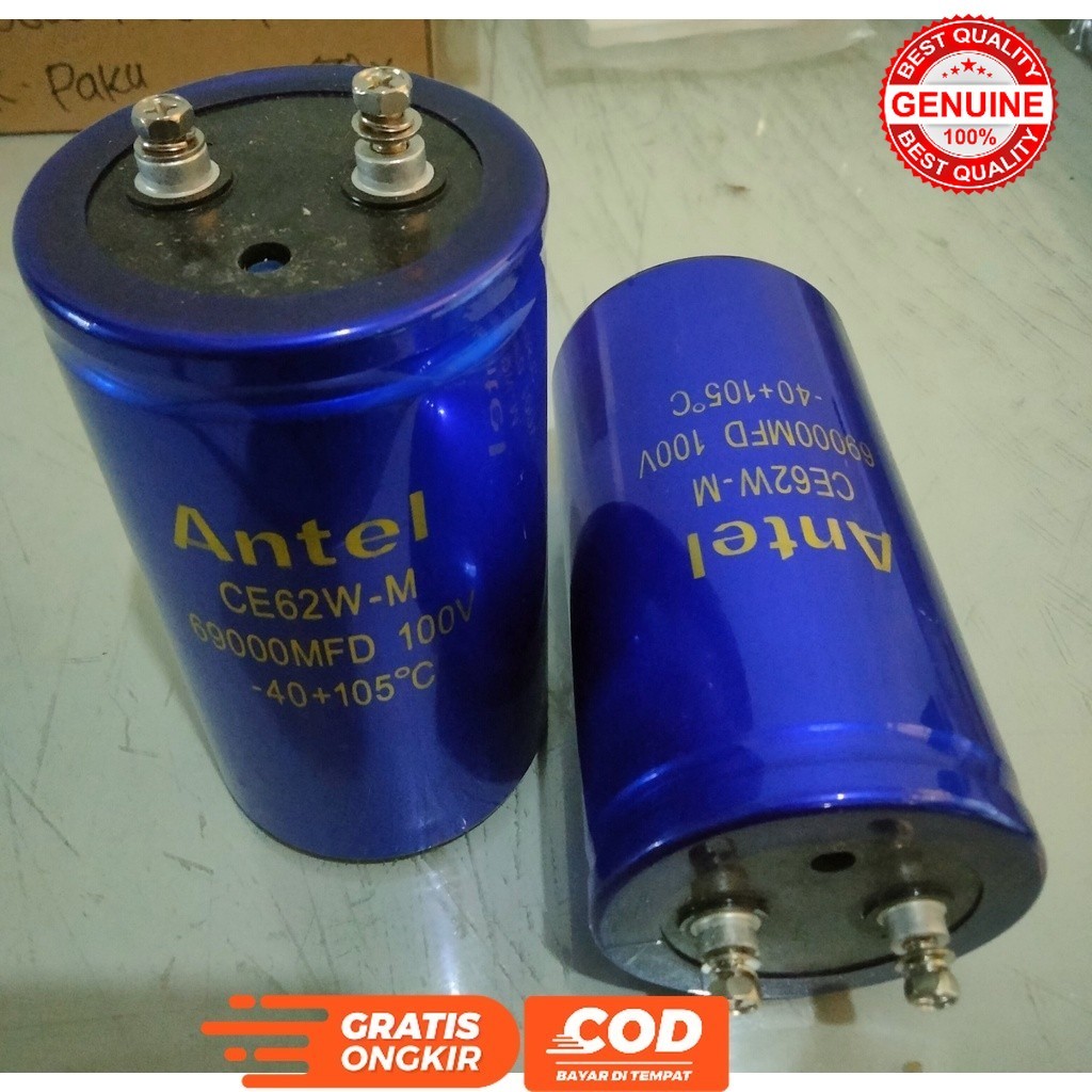ANTEL KAPASITOR ELKO 69000UF 100 VOLT ELCO 69000 UF 100 V