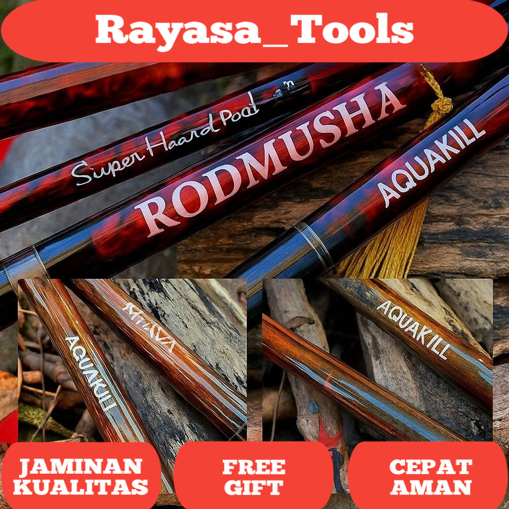 Aquakill King Merah Tegek Baronang Kaku/Hard Dengan Bobot Ringan