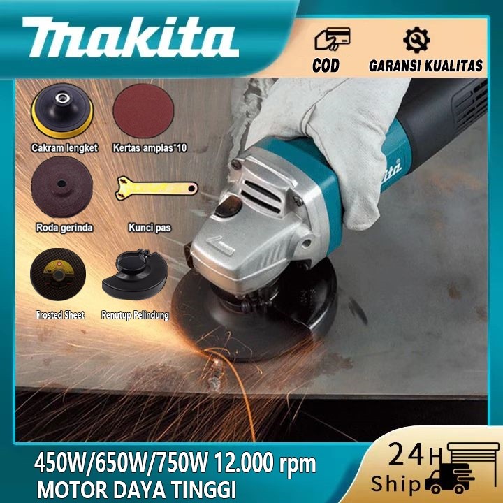 MAKITA Mesin Gerinda berkualitas Grinda Tangan, Poles, Piringan Amplas, Amplas | Gerinda Tangan Mura