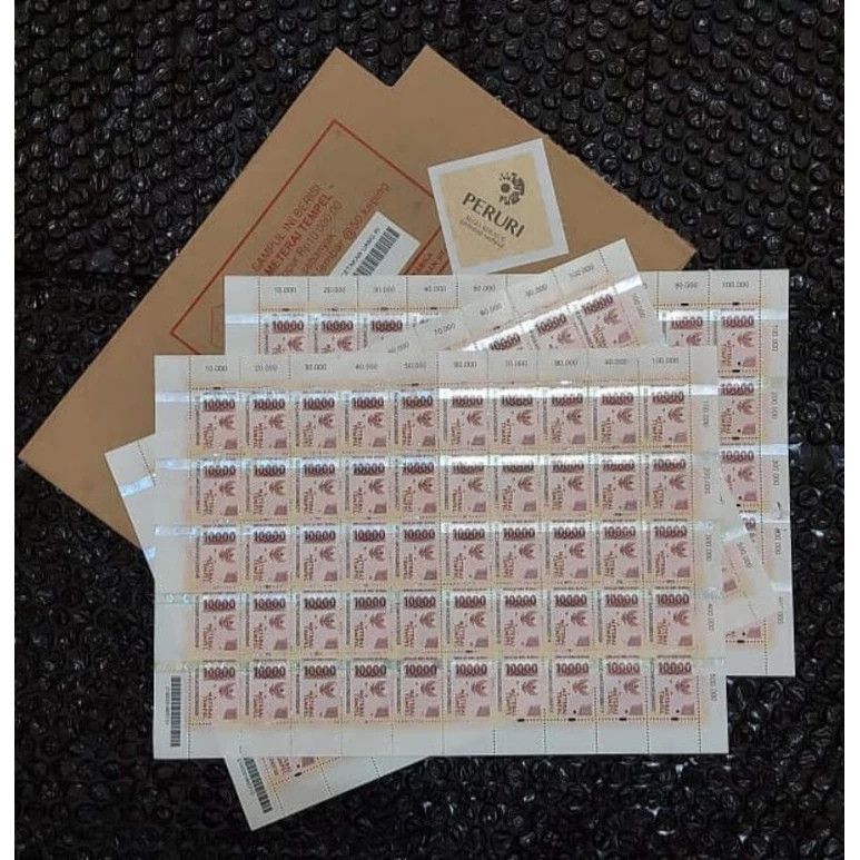 

Materai 10000 asli pos Indonesia TERMURAH