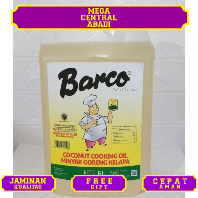 

Minyak Goreng Kelapa Barco 5liter