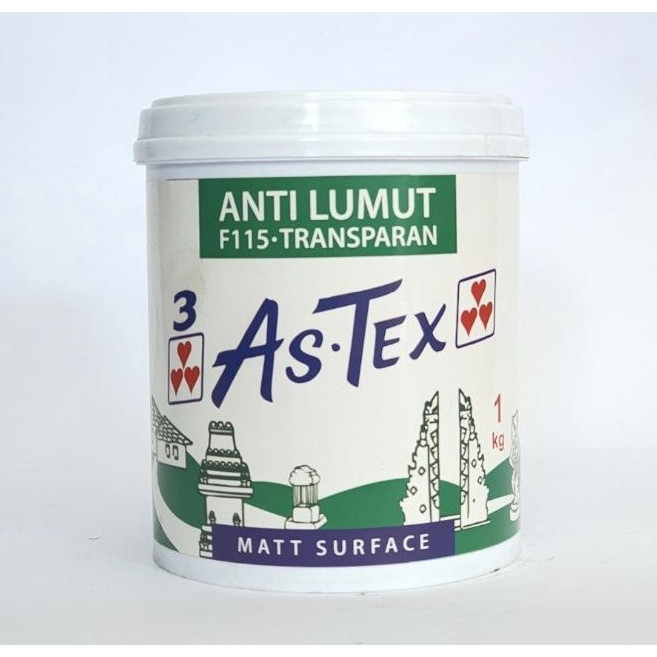 ASTEX Anti Lumut Cat Pelapis Batu Alam Coating Waterbased Transparan Natural Kaleng 1 Kg