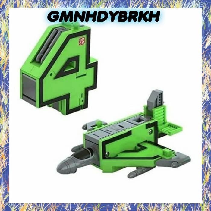 EMCO MEGA BOTZ POCKET MORPHERS - Number 4 / Angka 4