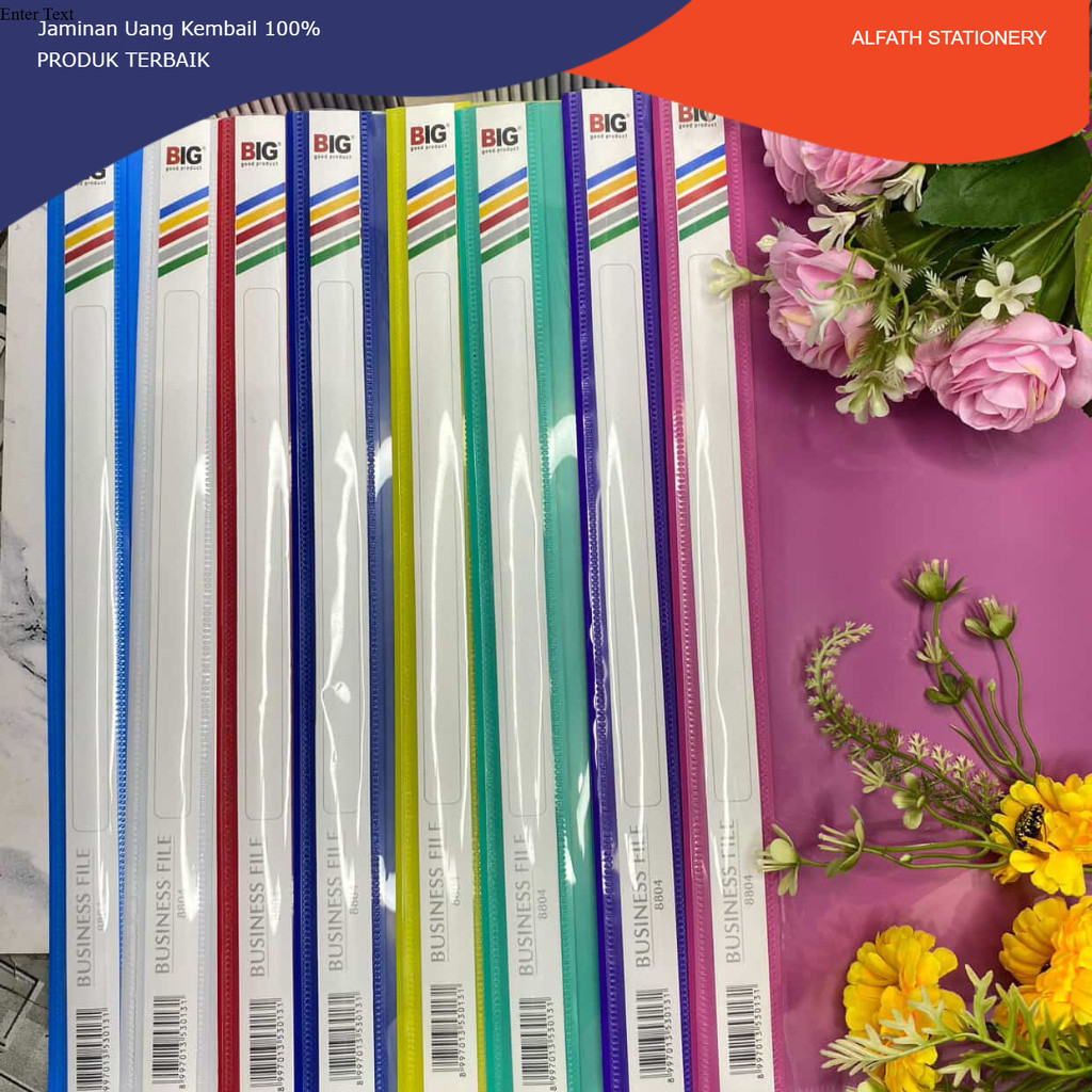 (1pck isi12) Map Bisnis BIG F4 /  Map SnelHecter BIG / Map Tusuk / Map Bisnis File F4 Folio Poket / 