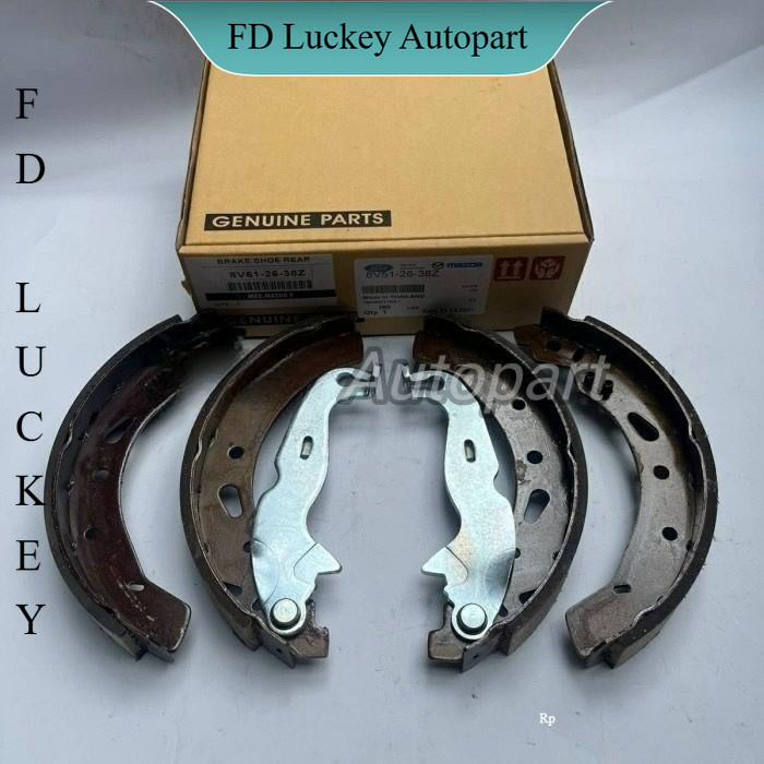 Brake Shoe Kampas Rem Belakang Ford Fiesta Mazda 2