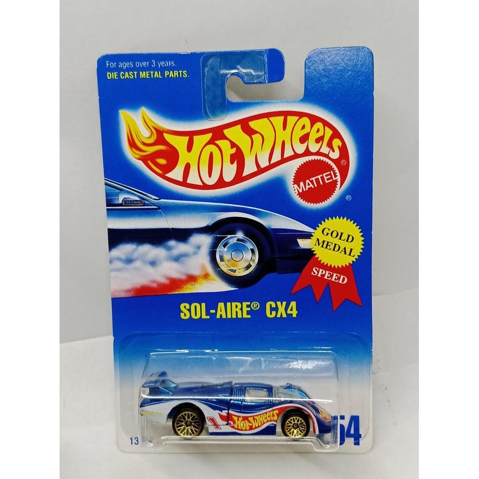 HotWheels   SOL-AIRE CX4  GOLD MEDAL SPEED FREE PROTECTOR  AMBC(A)-38crad minus blkg kotor